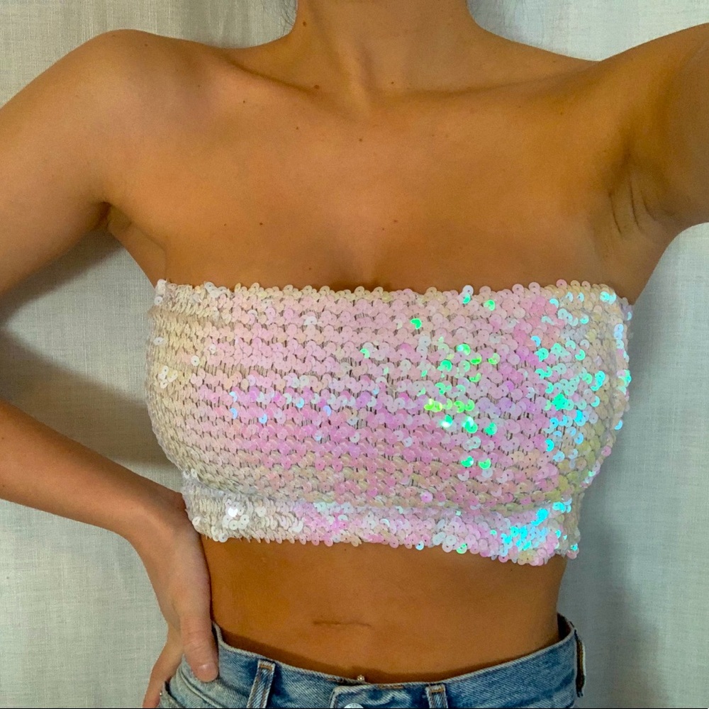 Mermaid Sequin Top